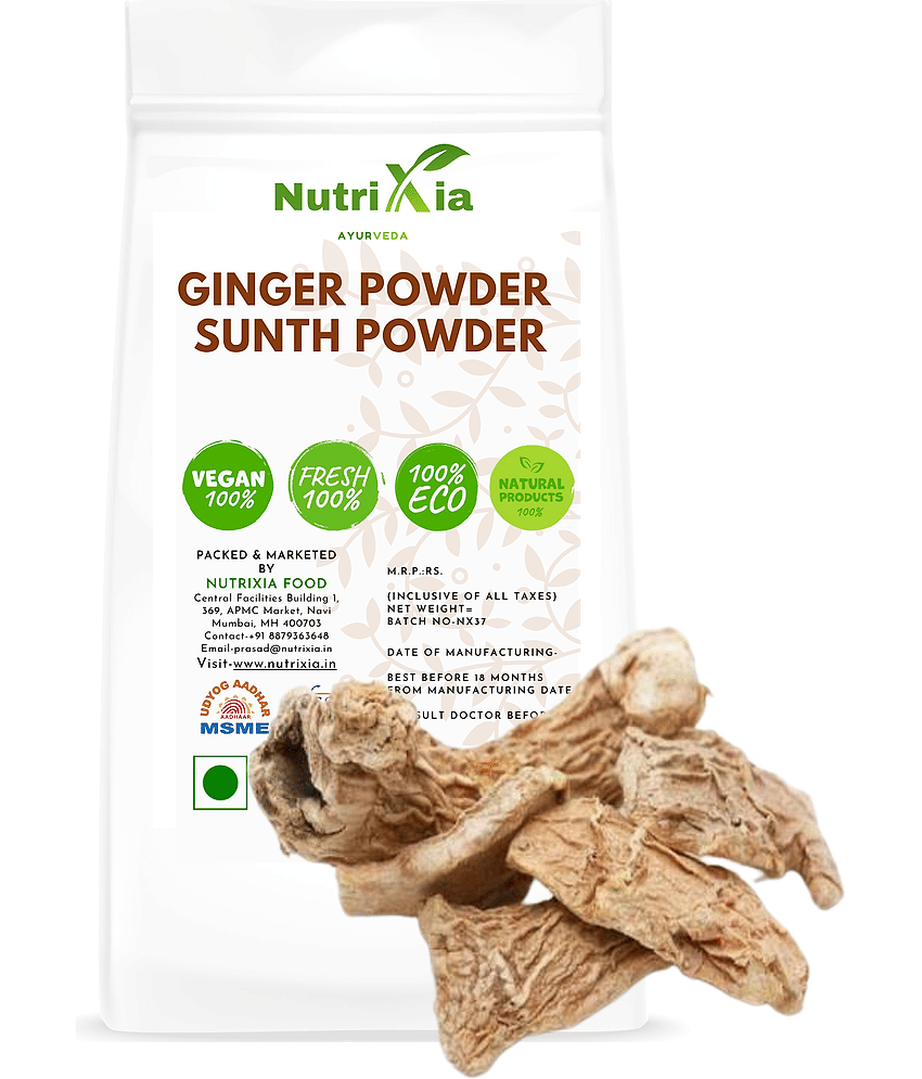 Nutrixia Food Ginger Powder -Sunth churna- Suntha  Powder 50 gm