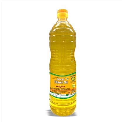 Pansari Tiisari Til Oil | Special Deepam Oil for Puja, Rituals & Festivals | Long-Lasting Aroma | 1L (Pack of 1)
