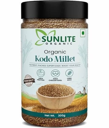 Sunlite Organic 100% Natural & Gluten-Free Kodo Millet 300 gm