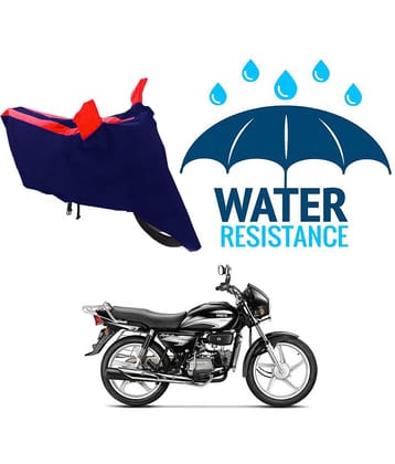 RONISH Bike Body Cover for Hero Splendor Plus ( Pack of 1 ) , Red