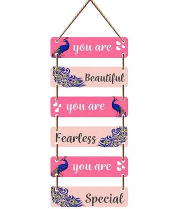 Saf Wood Wall Sculpture Multi - Pack of 1