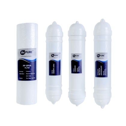 Bepure Alken Annual Filter Change Kit ( RO or UV)-Filter Kit with Post Carbon Cartridge