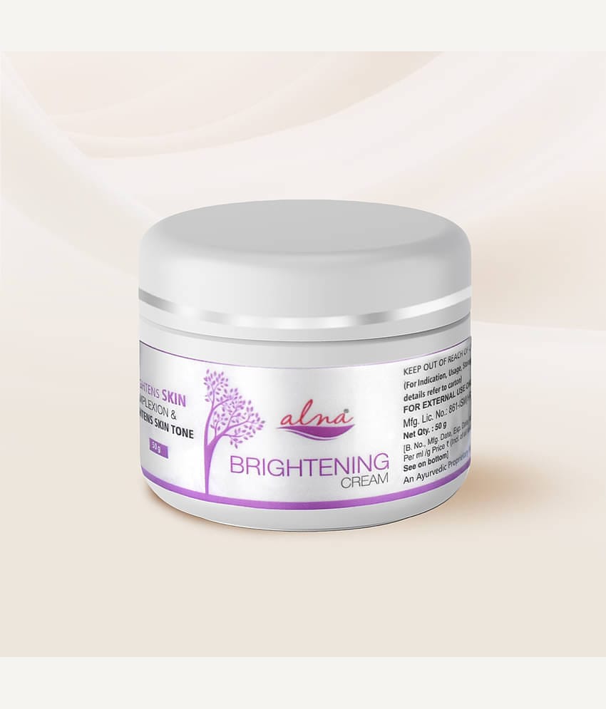 Alna Brightening Cream All Skin Type 50 gm , Pack of 1