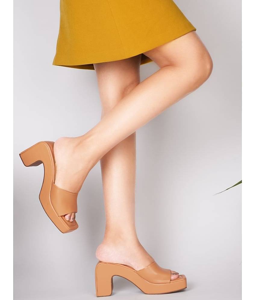 JM Looks Black Women's Sandal Heels