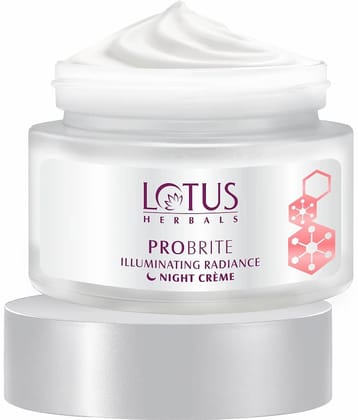 Lotus Herbals Probrite Radiance Night Creme 50g