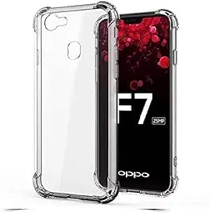 PLUGTECH TPU Ultra Hybrid Clear Camera Protection Back Cover Case for Oppo F7