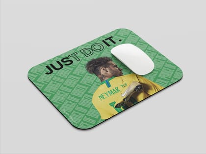 "Just Do It: Neymar" Mousepad Enhance Your Workspace with Style