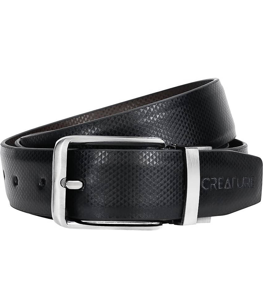Creature - Black PU Men's Formal Belt ( Pack of 1 )