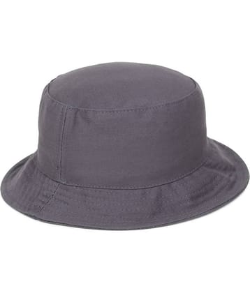 Zacharias - Gray Cotton Men's Hat ( Pack of 1 )