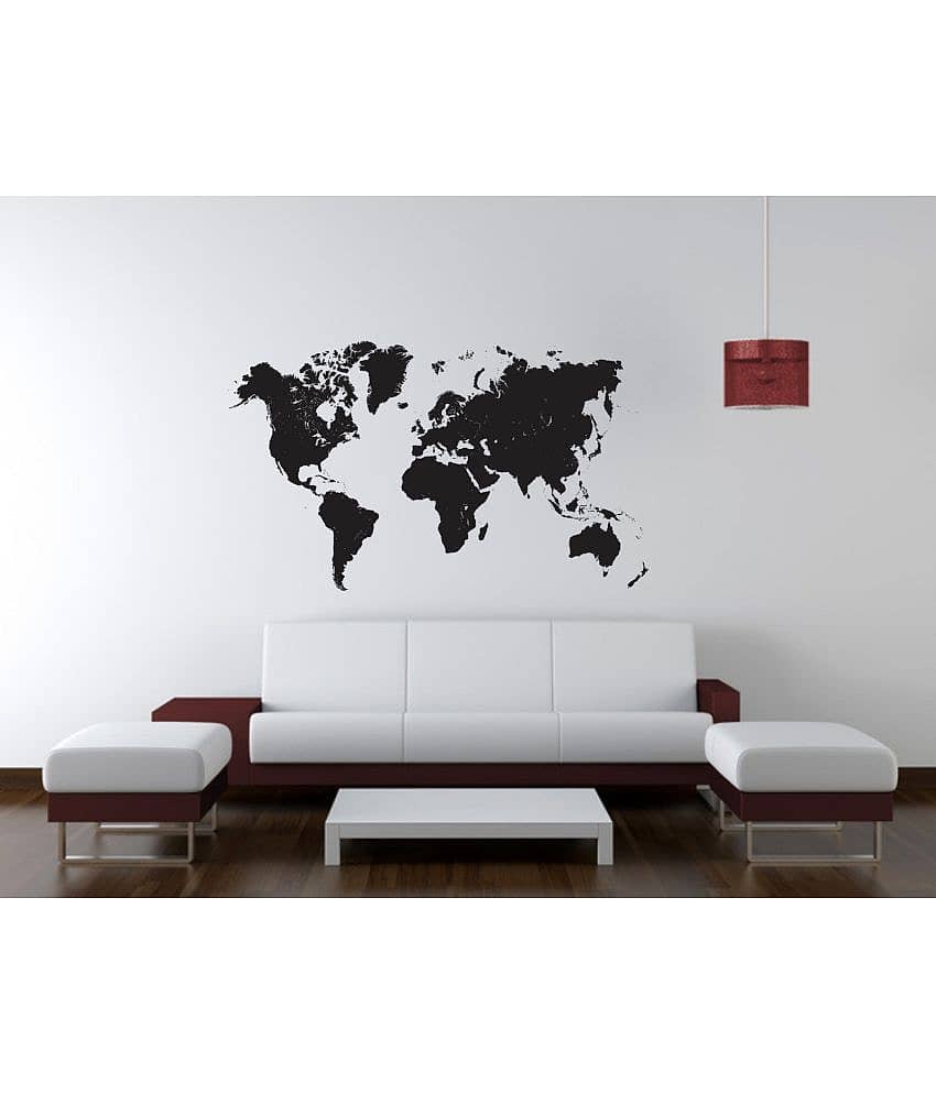 Sticker Studio World map Moon & Stars Moon & Stars PVC Sticker