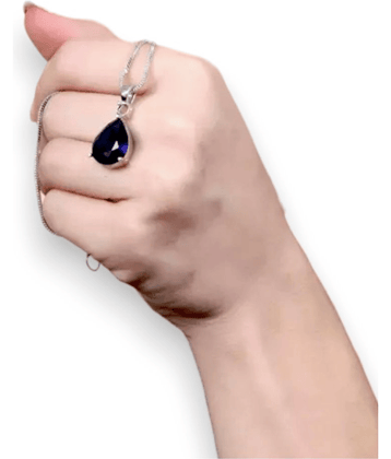 AKLINA Silver Pendant set ( Pack of 1 )