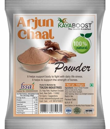 KAYABOOST Arjun ki Chaal Powder, Arjuna Bark, Arjun Chal Tree Kwath, Arjuna Chettu Chhal (100 g)