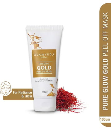 Glamveda - Radiant Glow Peel Off Mask For All Skin Type ( Pack of 1 )