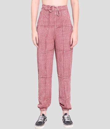 PP Kurtis - Rose Gold Rayon Regular Women's Joggers ( Pack of 1 )