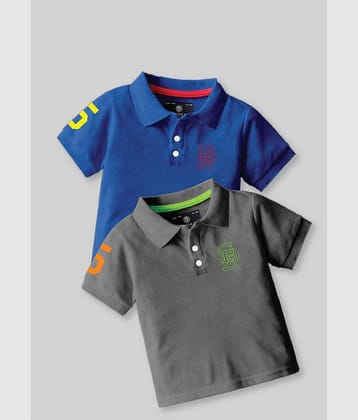 CODEZ Pack of 1 Boys Cotton Blend T-Shirt ( Multicolor )