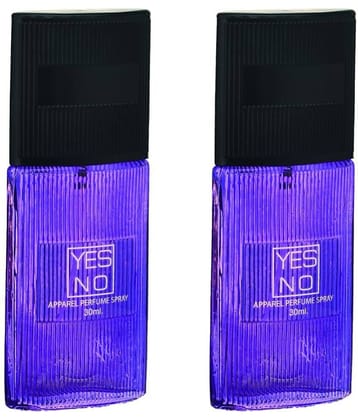 JD INTERNATIONAL YES NO Perfume For Men & Women Long Lasting Perfume 30 ml (Pack of 2)