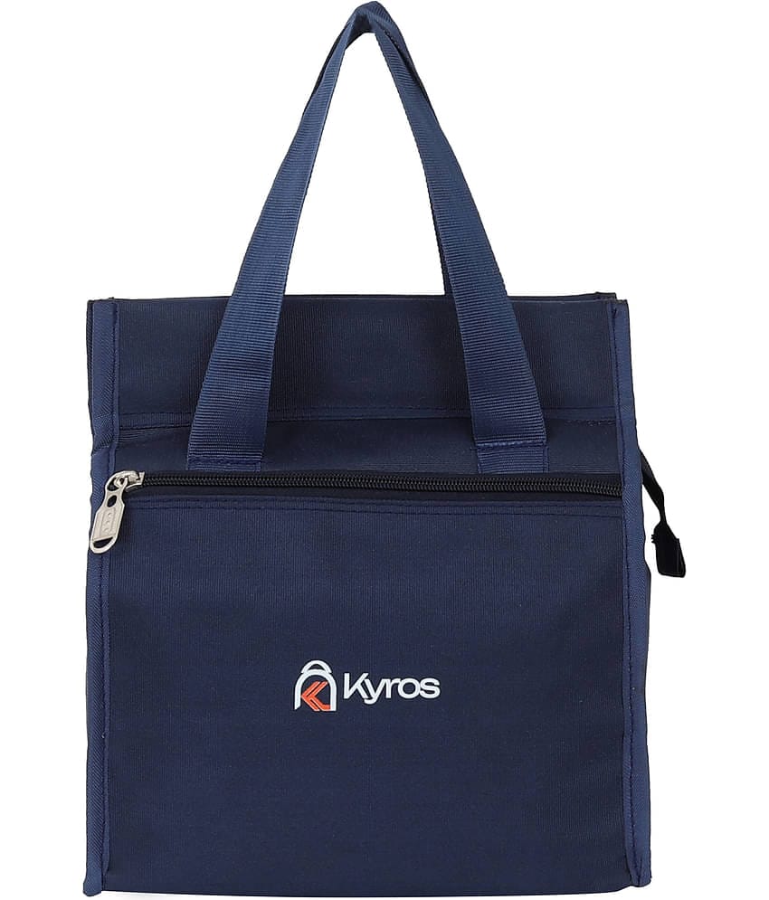 Kyros Blue Polyester Lunch Bag Pack of 1