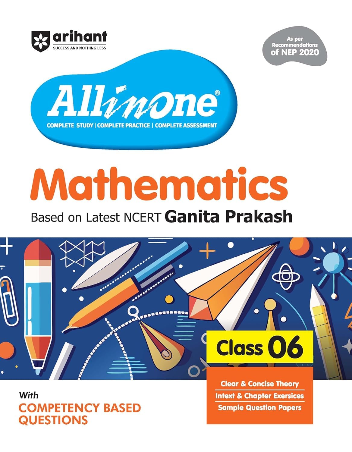 Arihant All In One Mathematics Class 6 Based on the latest NCERT Ganita Prakash-allmath6 [Paperback] [Oct 30, 2024] Arihant