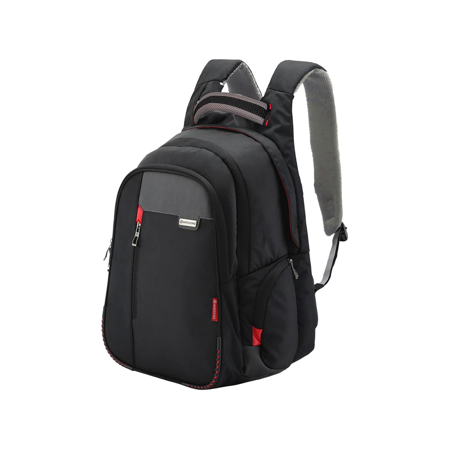 HARISSONS Sirius Travel Laptop Backpack | 45L | Fits 15.6” Laptop | Heavy-Duty Build | USB & Audio Port, Multi-Level Organizer, Trolley Sleeve | Work, Travel & College