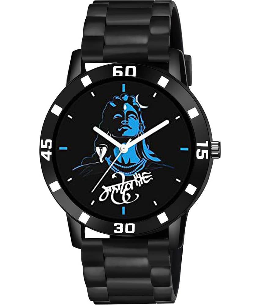 Trex Black Silicon Analog Men's Watch