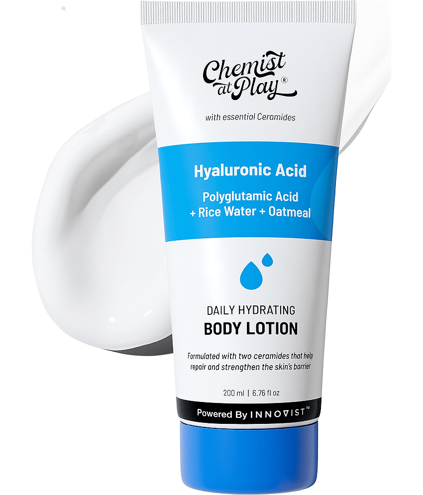 Chemist At Play 5% Natural Aha + Niacinamide + Shea Butter Body Lotion For Daily Use , 236ml (Pack of 1)