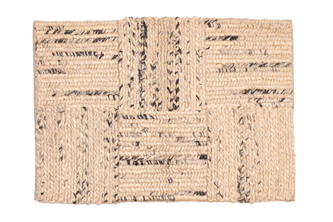 Choti Design Jute & Cotton Rug