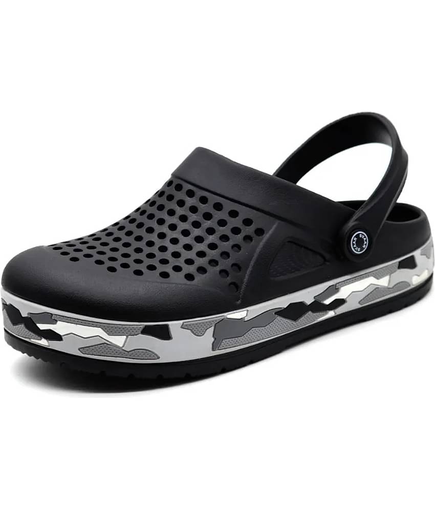 Svaar - Black Men's Clogs