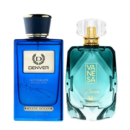 Mystic Ocean Perfume 100ml + Dream Perfume Vanesa 100ml