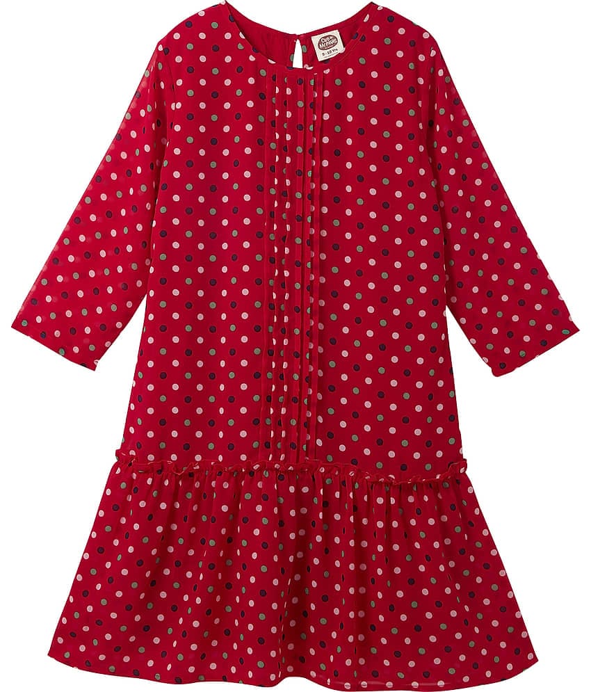 Cub Mcpaws Rayon A-line For Girls ( , Red )