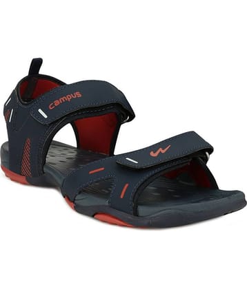 Campus Navy Mesh/Textile Sandals