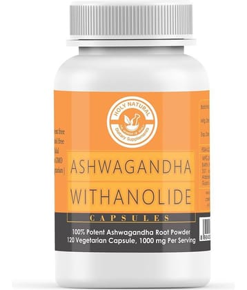 Holy Natural Ashwagandha Capsule 1000 mg Vitamins Capsule