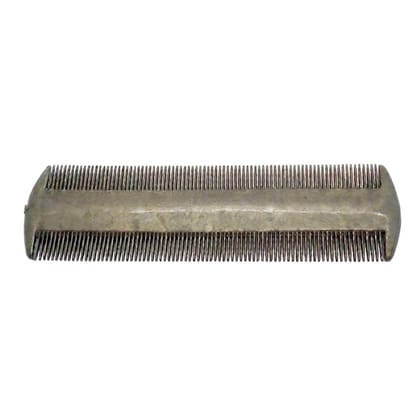 Double-Sided Fine Tooth Comb, Plastic, for All Hair Types, Reusable Nit and Dandruff Removal, Pack of 5