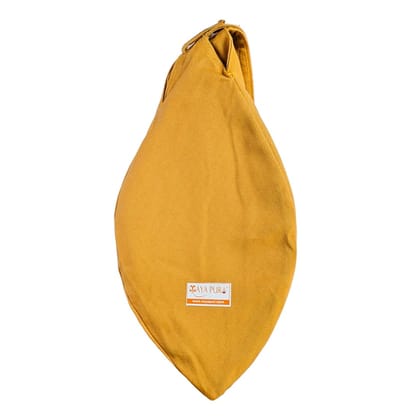MAYAPURI Pure Cotton Japa Bag, Bead Bag, Gomukhi Japa Mala Bag or Cotton Chanting Bag with Zip Pocket and Sakshi Mala Counter (Mustard Yellow) MAYAPURI Pure Cotton Japa Bag, Bead Bag, Gomukhi Japa Mala Bag or Cotton Chanting Bag with Zip Pocket and Sakshi Mala Counter (Mustard Yellow)