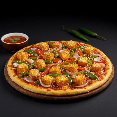 Paneer Chilly Pizza