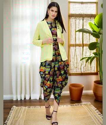 Pannkh Black Polyester Jumpsuit - Single