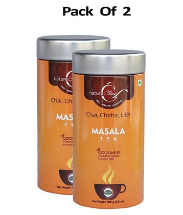nature Chai Masala Chai Loose Leaf 100 gm Pack of 2