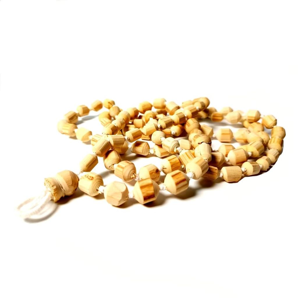 MAYAPURI Tulsi Japa Mala 108 Beads Original for Daily Mantra Jaap, Bead Size: Small to Big - Pooja Needs | Buy online on ZillyBuy