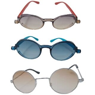 FOREVER 99 Kids Boy and Girls sunglasses U V protected combo pack of 3 Fit age 2-10 year