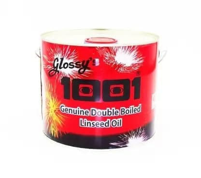 1001 Genuine Double Boiled Linseed Oil | for Wood Finishing & Restoration, Sports Equipment(Cricket Bat), Filling Cracks of Marble and Other Stones ,Mixing with Wall Putty ,Paints, Polishing