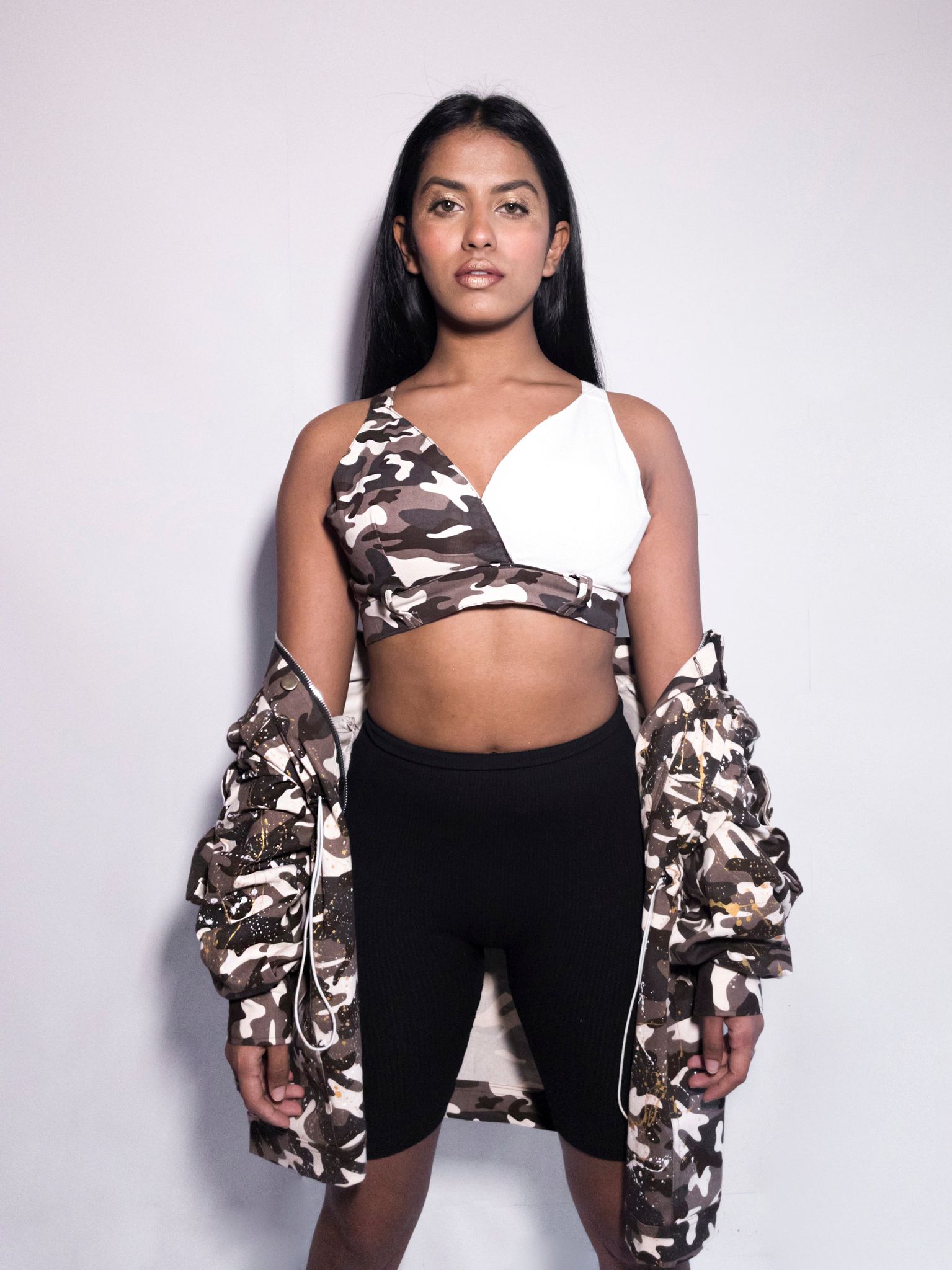 ARMY BRALETTE-MADE TO MEASURE