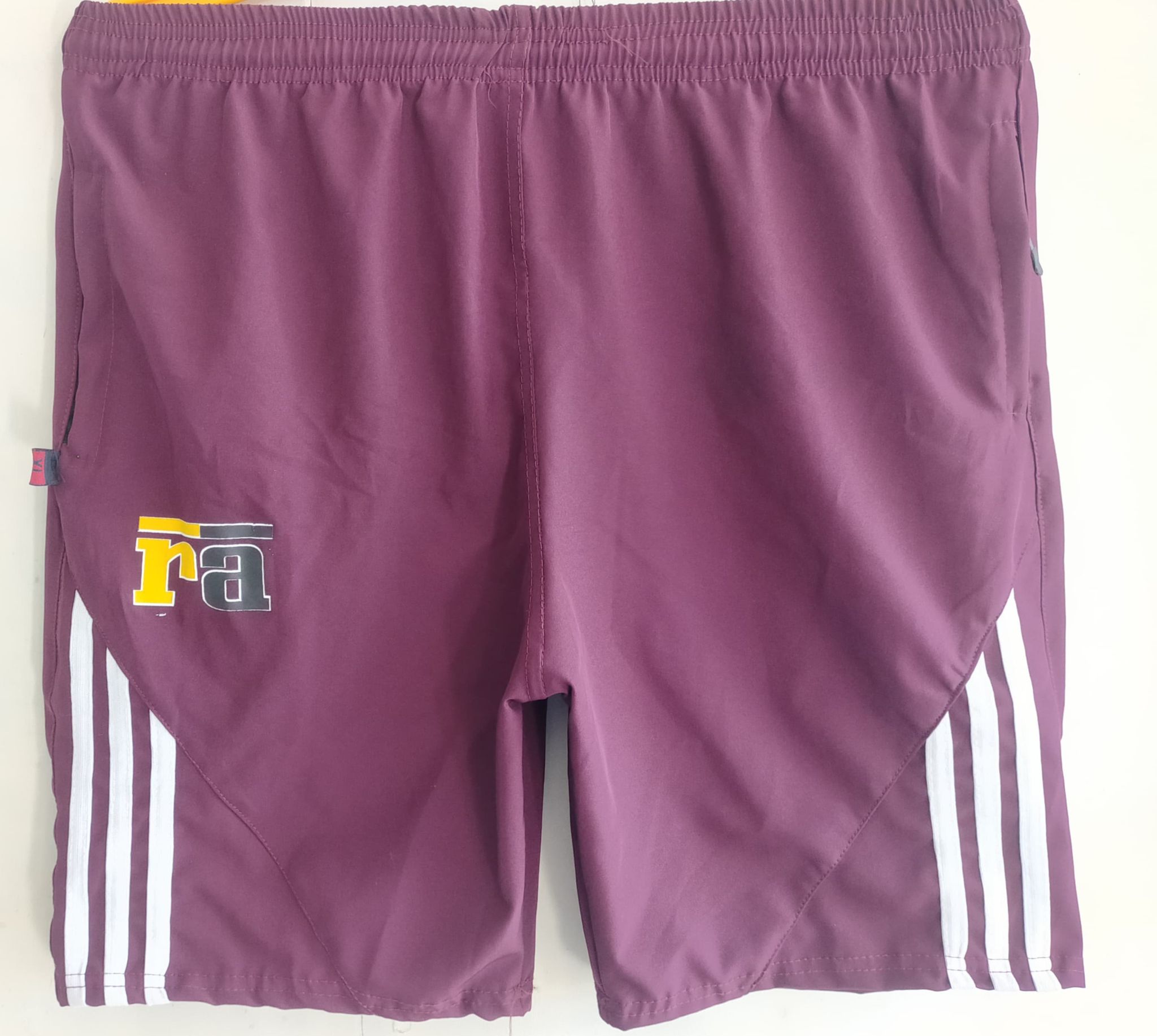 Maroon Color Half Bermuda for Men, XL