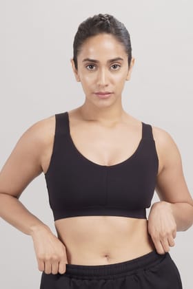 U-Neck Active Bra-XS