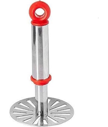 Dynore Silver Stainless Steel Potato Masher ( Pack of 1 )