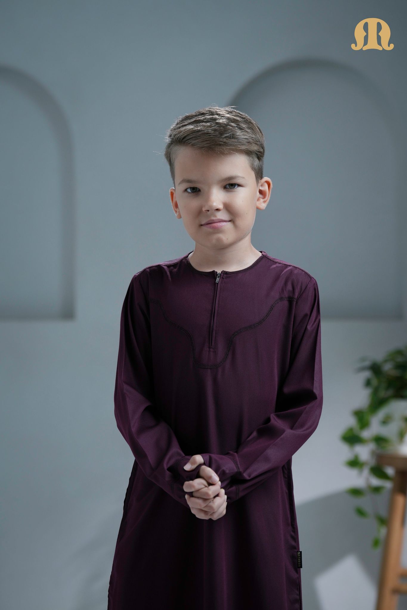 Kurvig Omani Maroon 2.0 for Kids-3