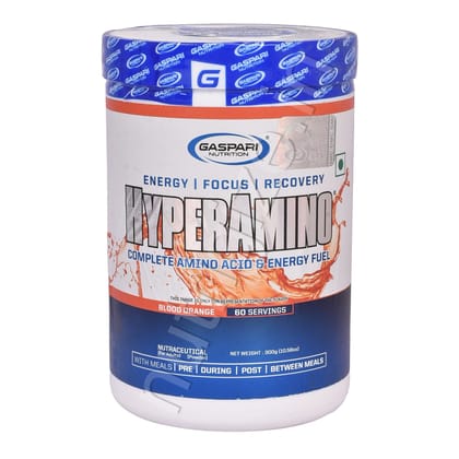 Gaspari Nutrition Hyper Amino, 60 servings-Blood Orange