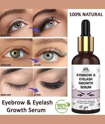 Intimify eyebrow growth oil, eyelash growth oil, eye brows eyelash growth oil, Eye Mask 30 mL