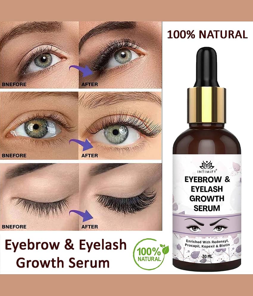 Intimify eyebrow growth oil, eyelash growth oil, eye brows eyelash growth oil, Eye Mask 30 mL