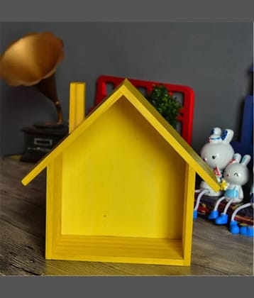 TFS Floating Shelves Yellow MDF - Pack of 1
