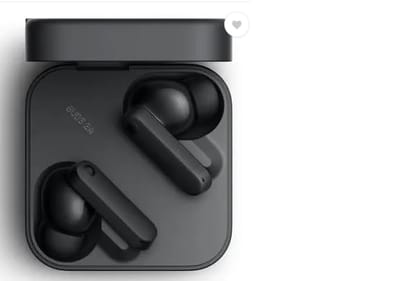 CMF by Nothing Buds 2a Truly Wireless Bluetooth in Ear Earbuds with 42 dB ANC, 12.4mm Driver, Dirac-tuned, Ultra Bass Tech, 35.5 hrs playback (Dark Grey)