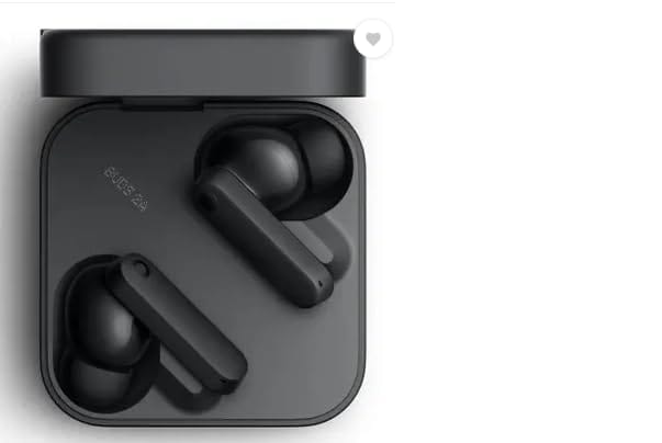 CMF by Nothing Buds 2a Truly Wireless Bluetooth in Ear Earbuds with 42 dB ANC, 12.4mm Driver, Dirac-tuned, Ultra Bass Tech, 35.5 hrs playback (Dark Grey)